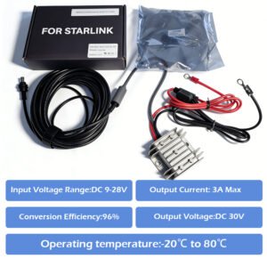 12V To 30V Starlink Mini Step Up Converter With Ring Connector (D)