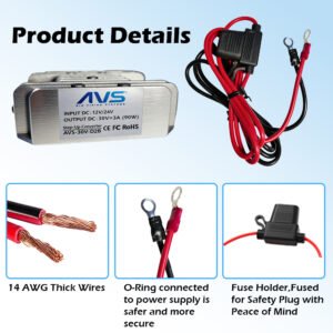 12V To 30V Starlink Mini Step Up Converter With Ring Connector (E)
