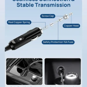 2M 3M 5M Starlink Mini 100W Car Charger One To One DC Cable Power Cord Compatible Mini 6