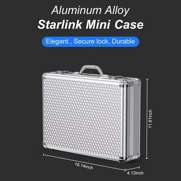 Aluminium Hard Case For Starlink Mini (2)