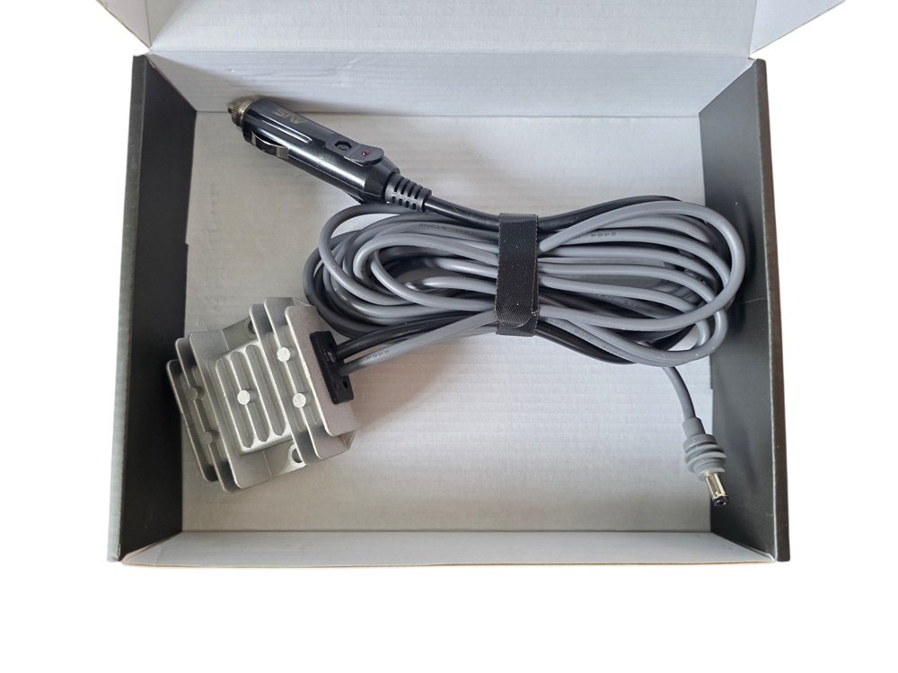 AVS Starlink Mini high power cigarette lighter to DC cable with 105W step-up converter in box