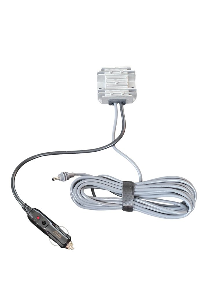 AVS Starlink Mini high power car cable with aluminium 105W step-up converter full product 3m