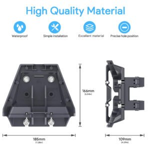 High Strength Aluminum Alloy Starlink Standard Roof Rack – Compatible With Starlink Standard Gen3 03