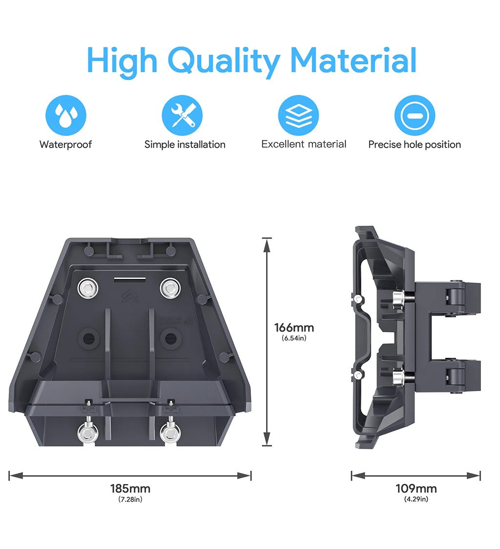 High Strength Aluminum Alloy Starlink Standard Roof Rack – Compatible With Starlink Standard Gen3 03