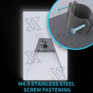 Starlink Gen 3 Pipe Mount Adapter Grey (2)