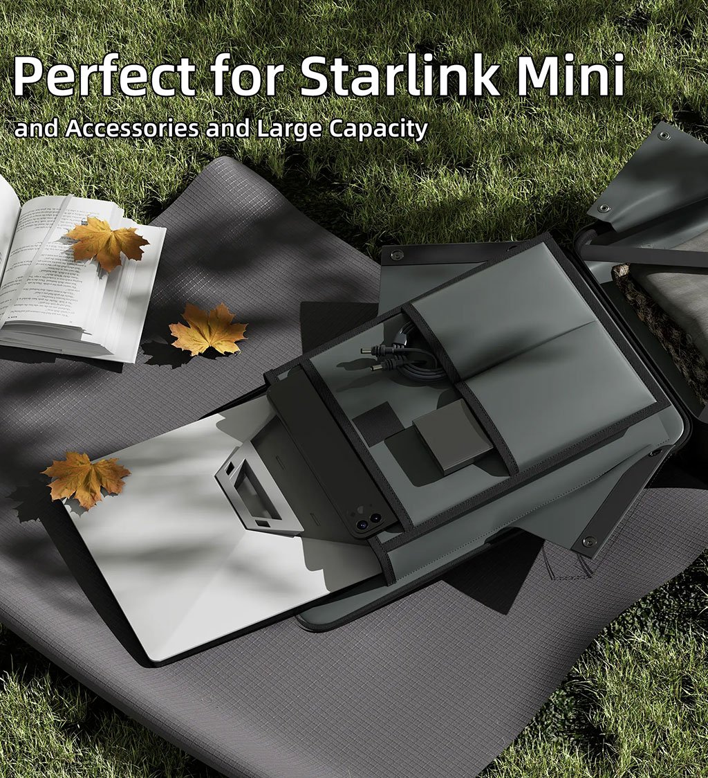 Starlink Mini Organizer Travel Backpack With USB Charging Port And TSA Password Lock 03