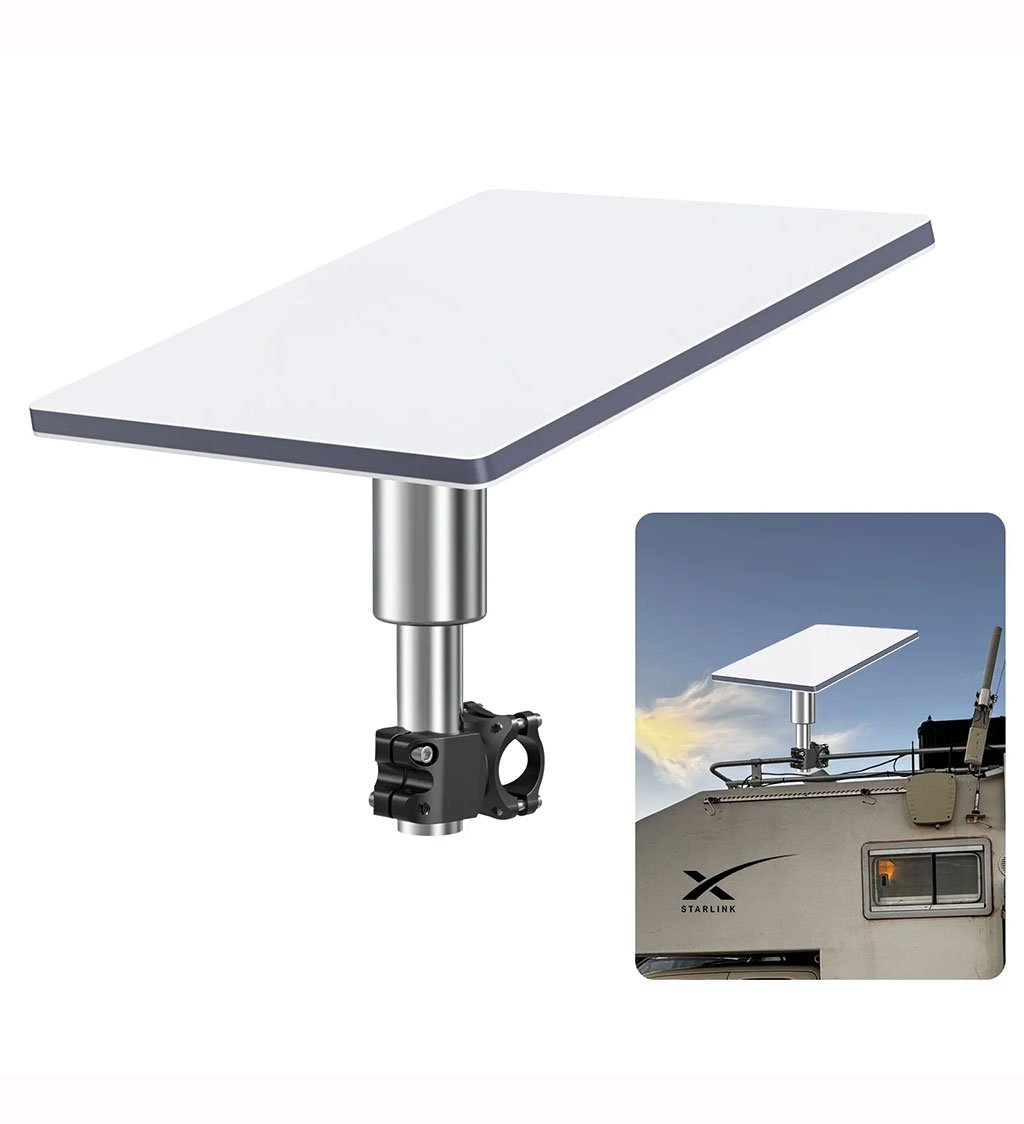 Starlink Mini Pipe Bracket Pole Adapte 01