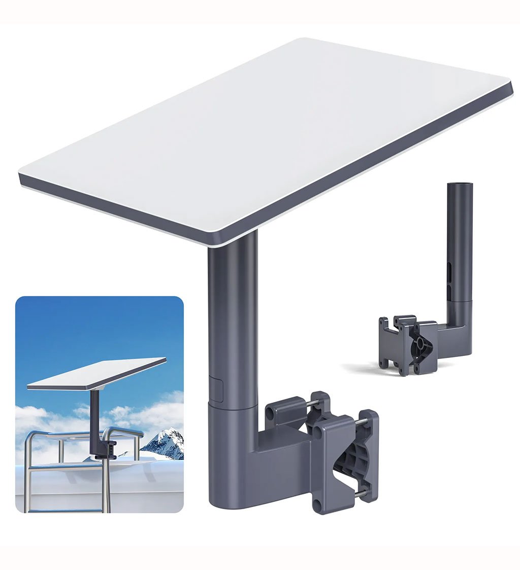 Starlink Mini Pole Mount Bracket Clamp 01
