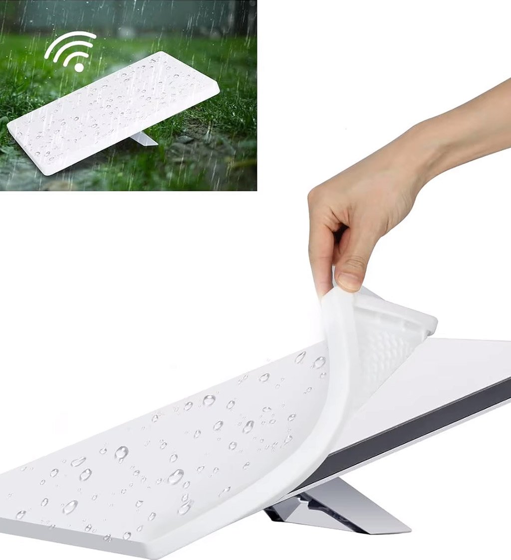 Starlink Mini Silicon Protective Cover White