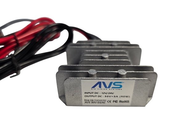 Starlink Mini Step Up Converter With Alligator Clips (3)