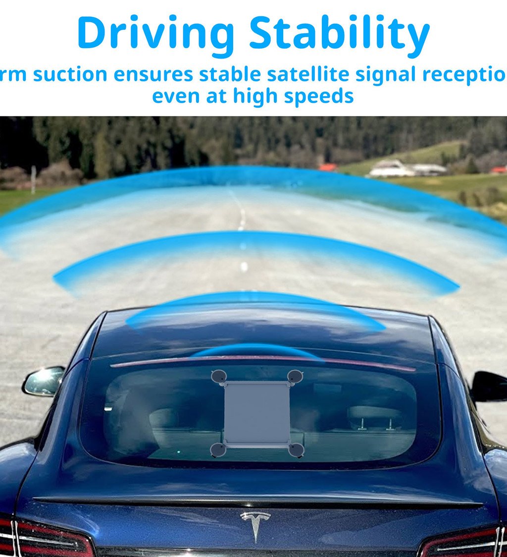 Starlink Mini Sunroof Suction Cup Mount Mounting Kit For Car RV Vehicle Boat 2