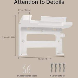 Starlink V3 2 In 1 Router And Power Supply Wall Mount Set Mounting Bracket 4