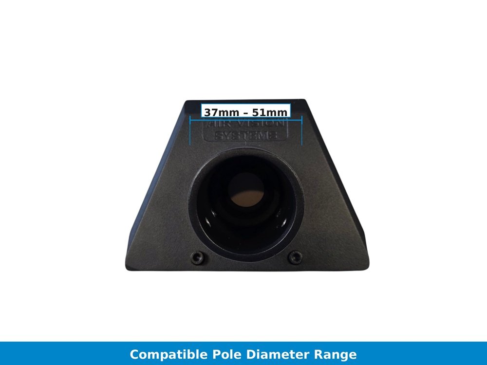 Choosing the right pole diameter for your AVS Starlink Gen 3 Clip-In Pole Adapter, 37mm to 51mm range
