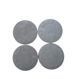 Underside detail of Air Vision Systems 88mm N35 neodymium magnets showing magnetic pole pattern